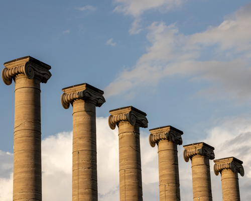 Columns at Mizzou