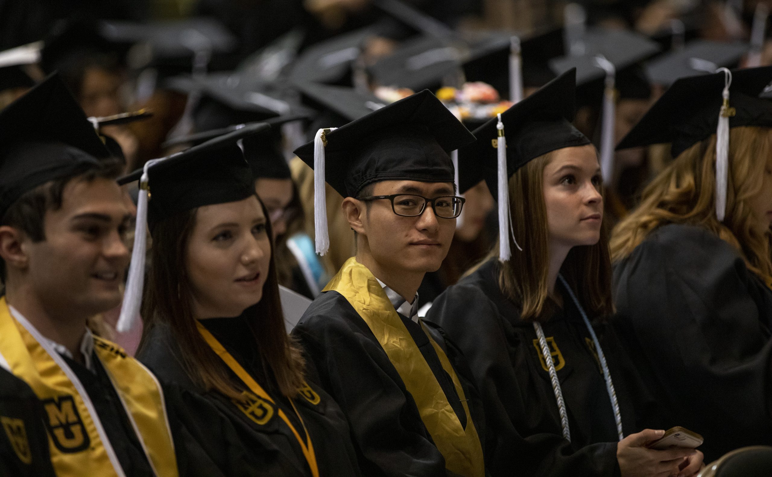 Mizzou students at Commencement